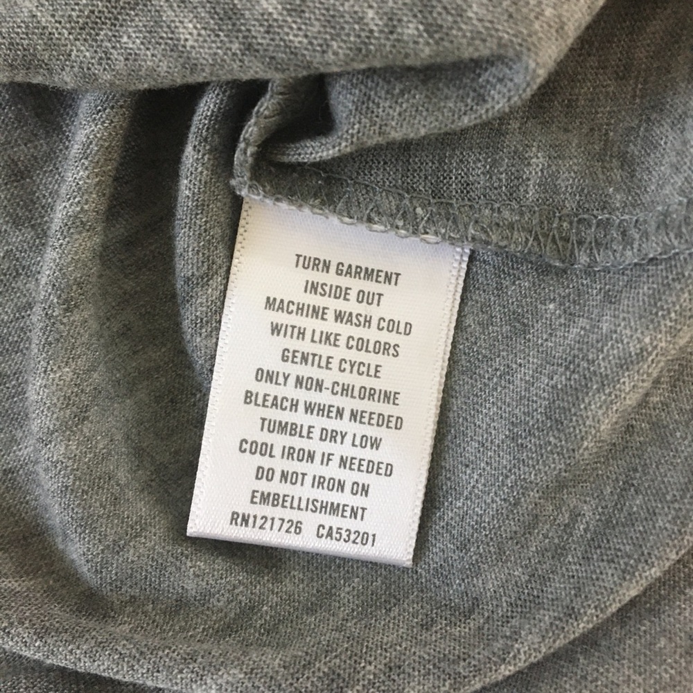 Aeropostale Cozy Top, Grey, YLg - Picture 5 of 9